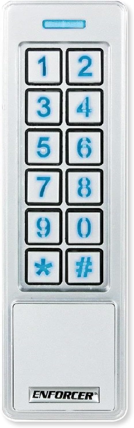 Seco-Larm SK-B241-PQ Enforcer Bluetooth Access Controller Mullion Keypad with Proximity Reader