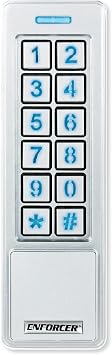 Seco-Larm SK-B241-PQ Enforcer Bluetooth Access Controller Mullion Keypad with Proximity Reader