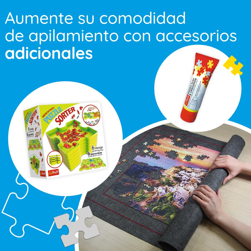 Puzzle Roll Trefl - Puzle Hidden Shapes: Noche De Juegos - 1000 86 Piezas - Puzle Busca Formas Ocultas, Puzles Inusuales, Para Aficionados De Los Perros, Ocio Creativo Unusual Puzzles For Adults