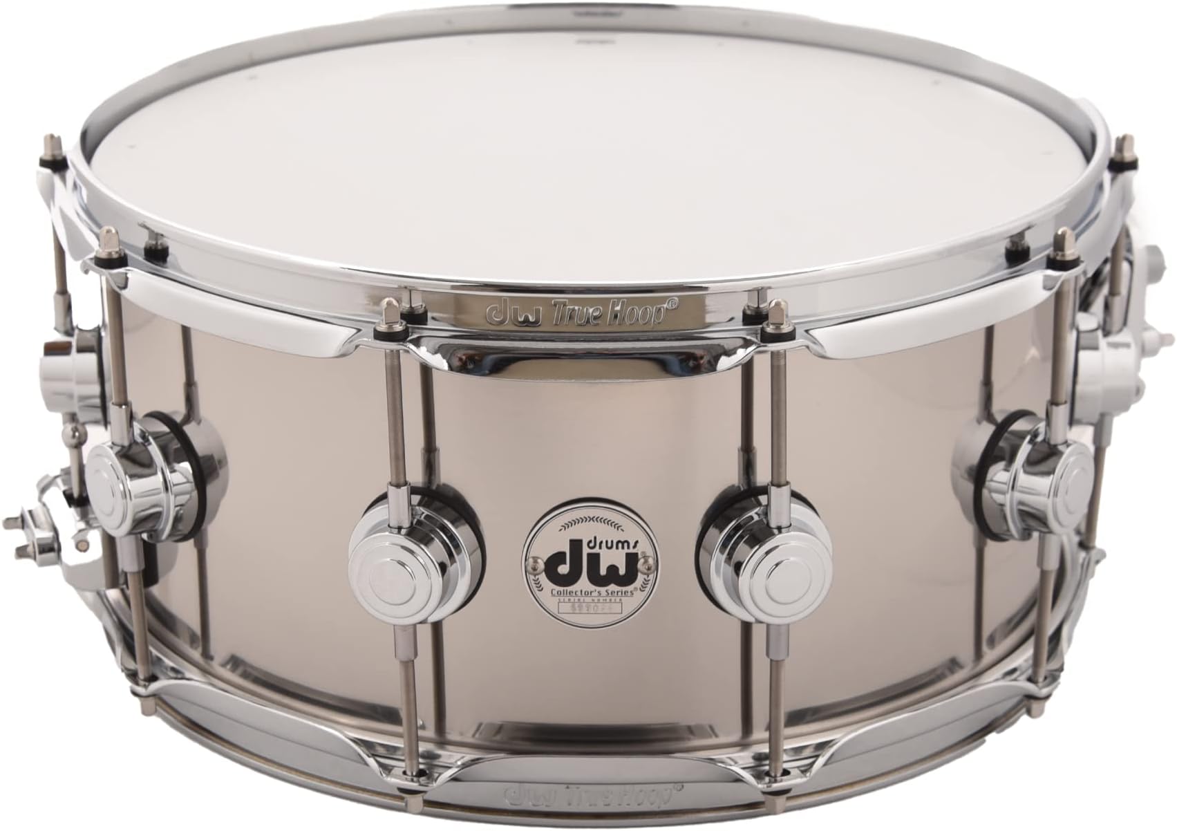 Drum Workshop DW Collector's Series Stainless Steel Snare Drum with Chrome Hardware 14x6.5" DRVL6514SPC