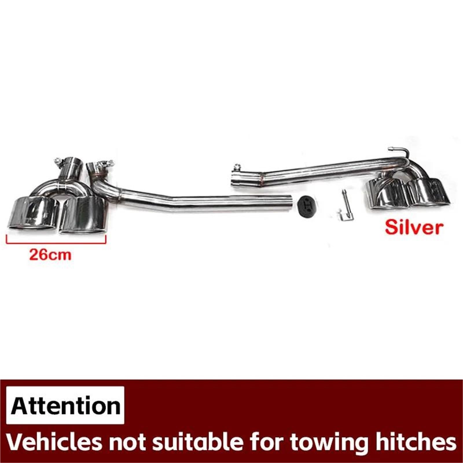 Terminal De Escape Para Benz W204 C180 C200 C260. Escape Automóvil