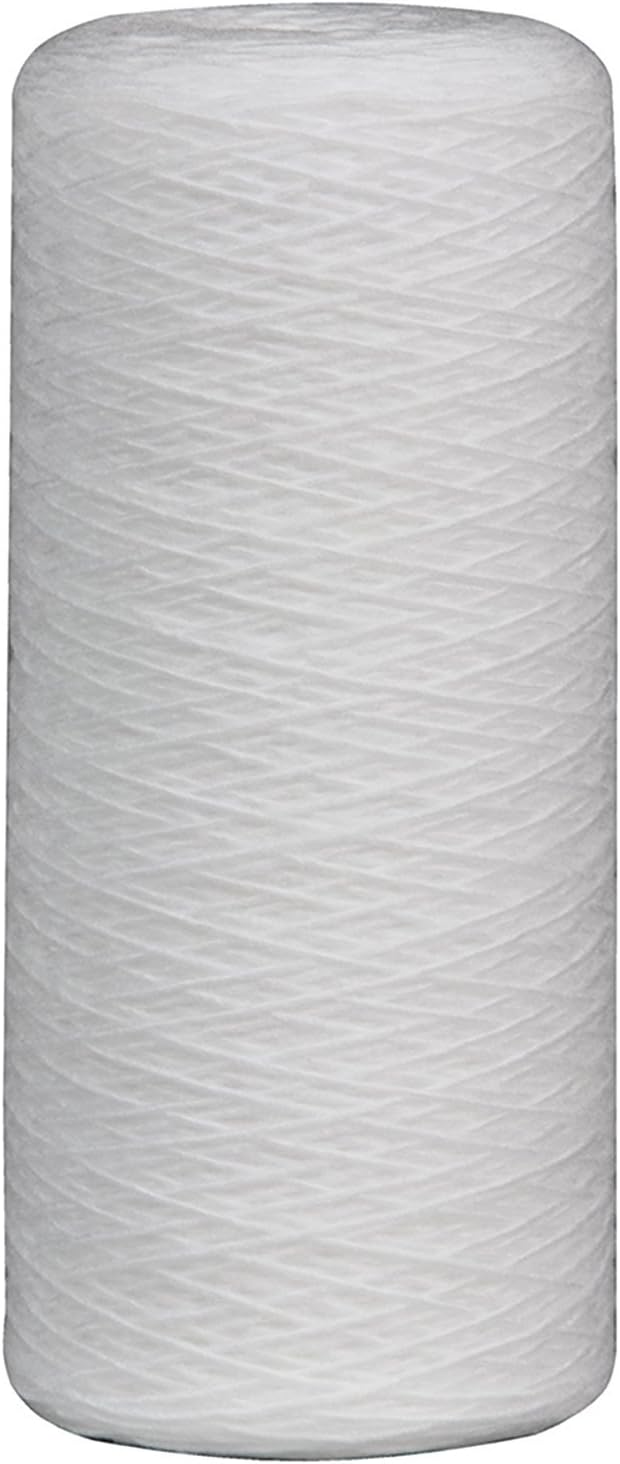 Culligan CW25-BBS Heavy Duty Polypropylene Sediment Filter Cartridge for Whole House System, White, 25 Micron 2-Pack