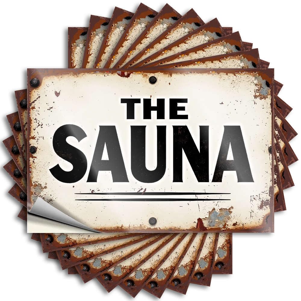 Fzfn Colour Quote Sweet Rubber Hat The Sauna - No Residue Decals For Adults(6X9cm)