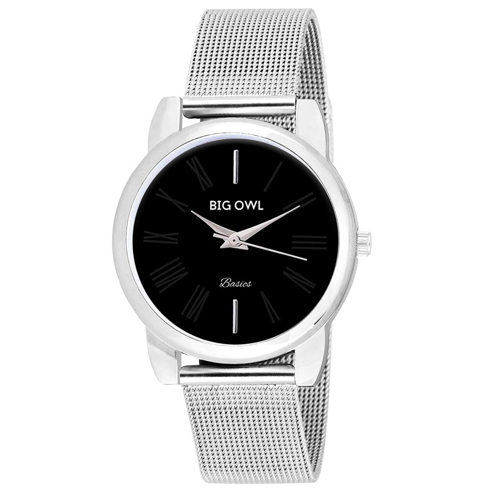 BIGOWL Basics Analogue Black Womens Watch (B07HX6YWVJ) Amazon Price History, Amazon Price Tracker