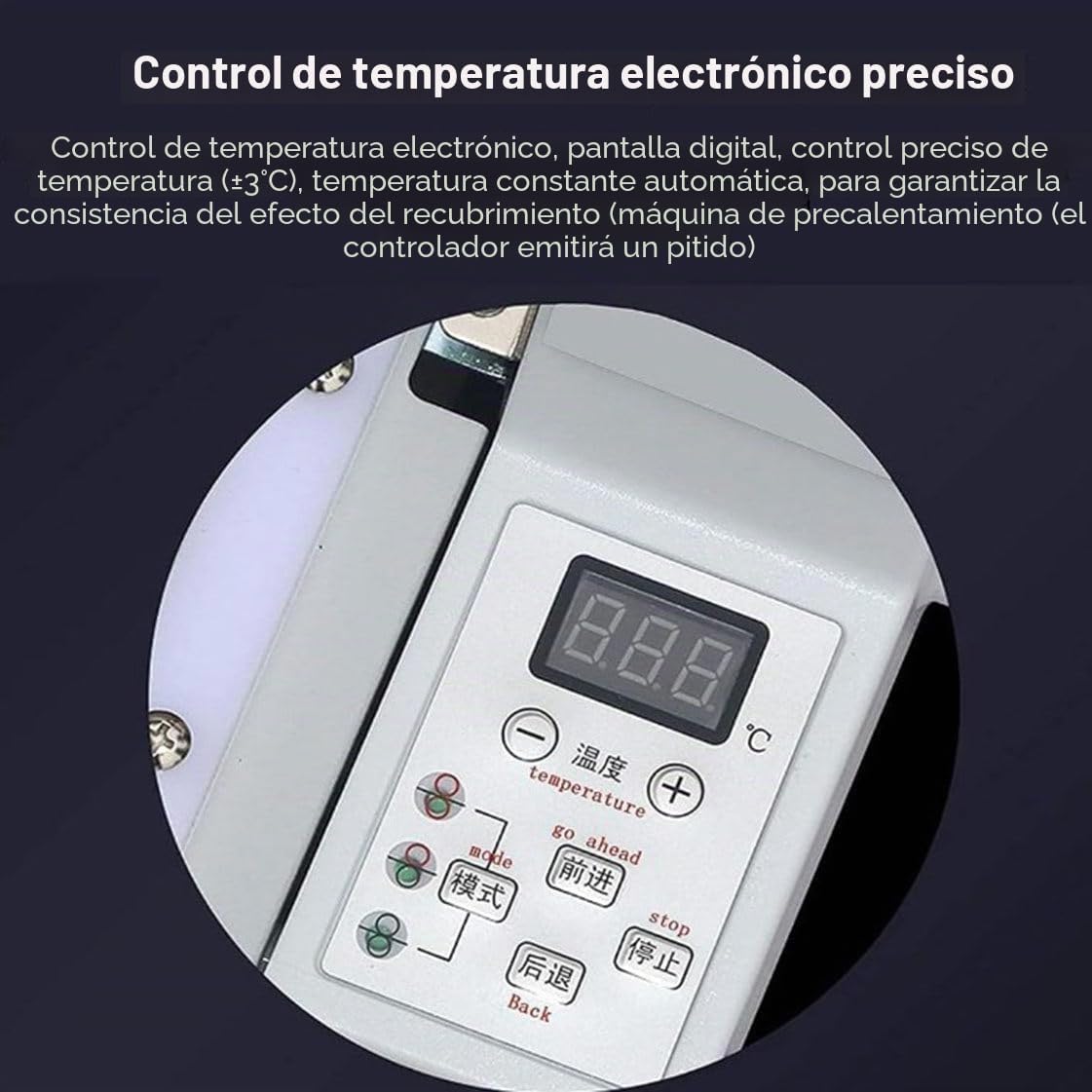 Laminatrice termica 350mm/17" A3+ Laminatrice a caldo e freddo, plastificatrice a lato singolo e doppio, con 4 rulli for documenti, foto, cartoline