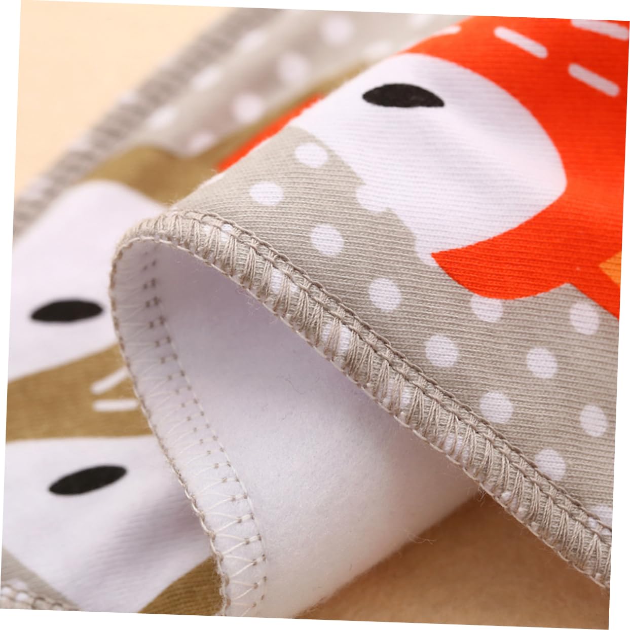 Abaodam 16 Piezas toallas de saliva para bebés babero turbante bebe pañuelo infantil hijab del bebé pañuelo de baba de bebé bufanda