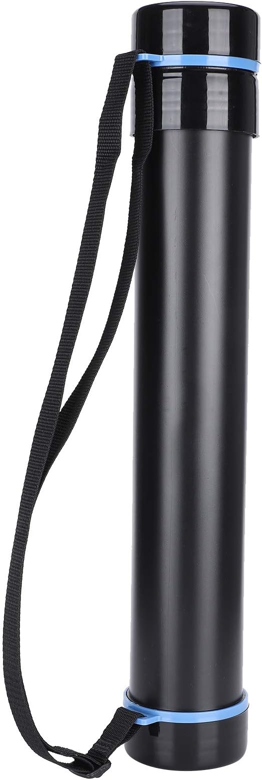 Poster Tube, Drawing Storage Tube, Black Telescoping Documents for Blue Prints Travel Posters Maps