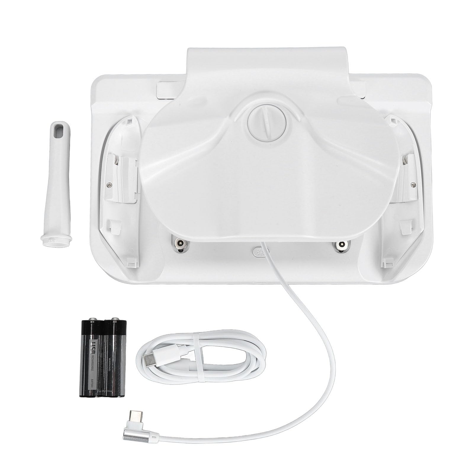 Controller VR Headset Ladestation, VR Ladestation Sicheres Schnellladen Platzsparend für Zubehör (White)