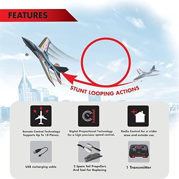 Silverlit X-Twin Loop Controlled Plane
