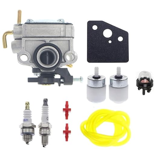 ANTO 753-08323 Carburetor for MTD AC8 TEC 3 line Troy Bilt 4 Cycle for TB6044XP TB685EC TB635EC weedeaters Trimmers Part