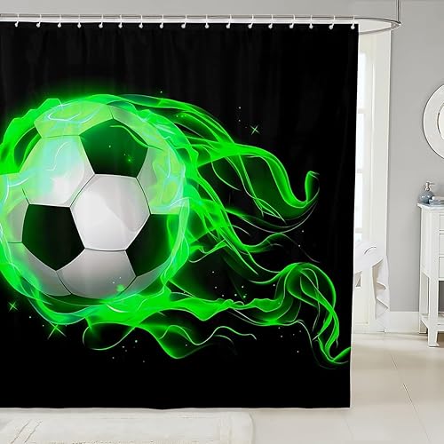 Miniatura 15 de Manfei Musical Shower Curtains Retro Musical Notes Print Bathroom Curtains for Kids Boys Girls Room Decor, Music Theme Waterproof Bath Curtains with