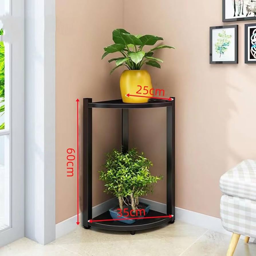 Amazon.co.jp: MJKQ9 フラワースタンド スリム コーナー ラック