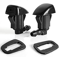 OTUAYAUTO Windshield Washer Nozzles for 2005-2016 Jeep Grand Cherokee, 2005-2013 Chevy Malibu, Pontiac G6, Saturn Aura - OEM 55372143AB Replacement Kit
