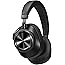 Bluetooth Headphones Over Ear, Bluedio T7 Turbine Custom Active Noise Canceling Headphone 57mm Driver Hi-Fi Stereo & 30Hrs Pl