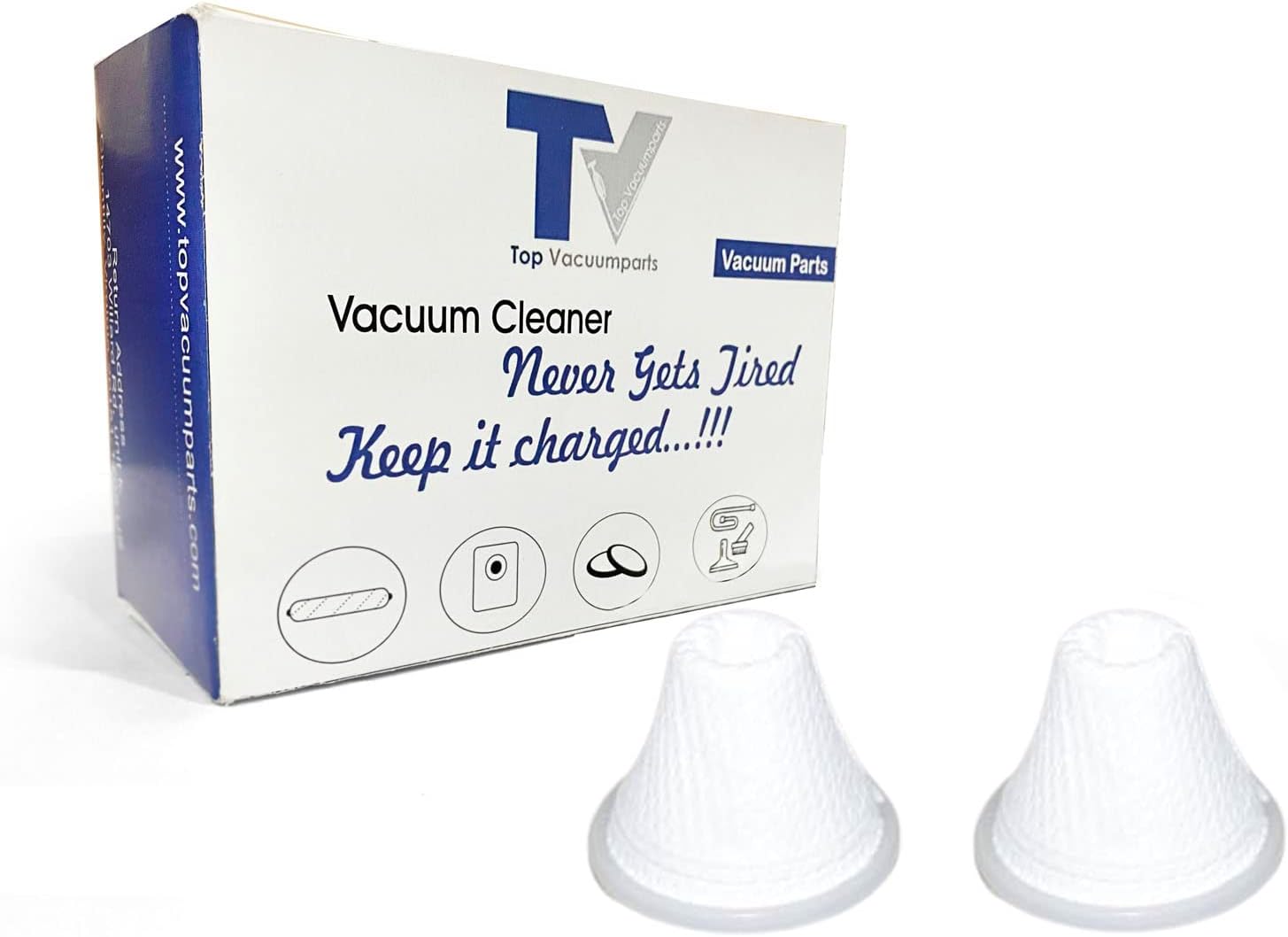 Replacement Part For Dirt Devil AD40105 Vacuum Cleaner Quick Flip Hand Filter 2Pk Compatible With BD30010PLFDI