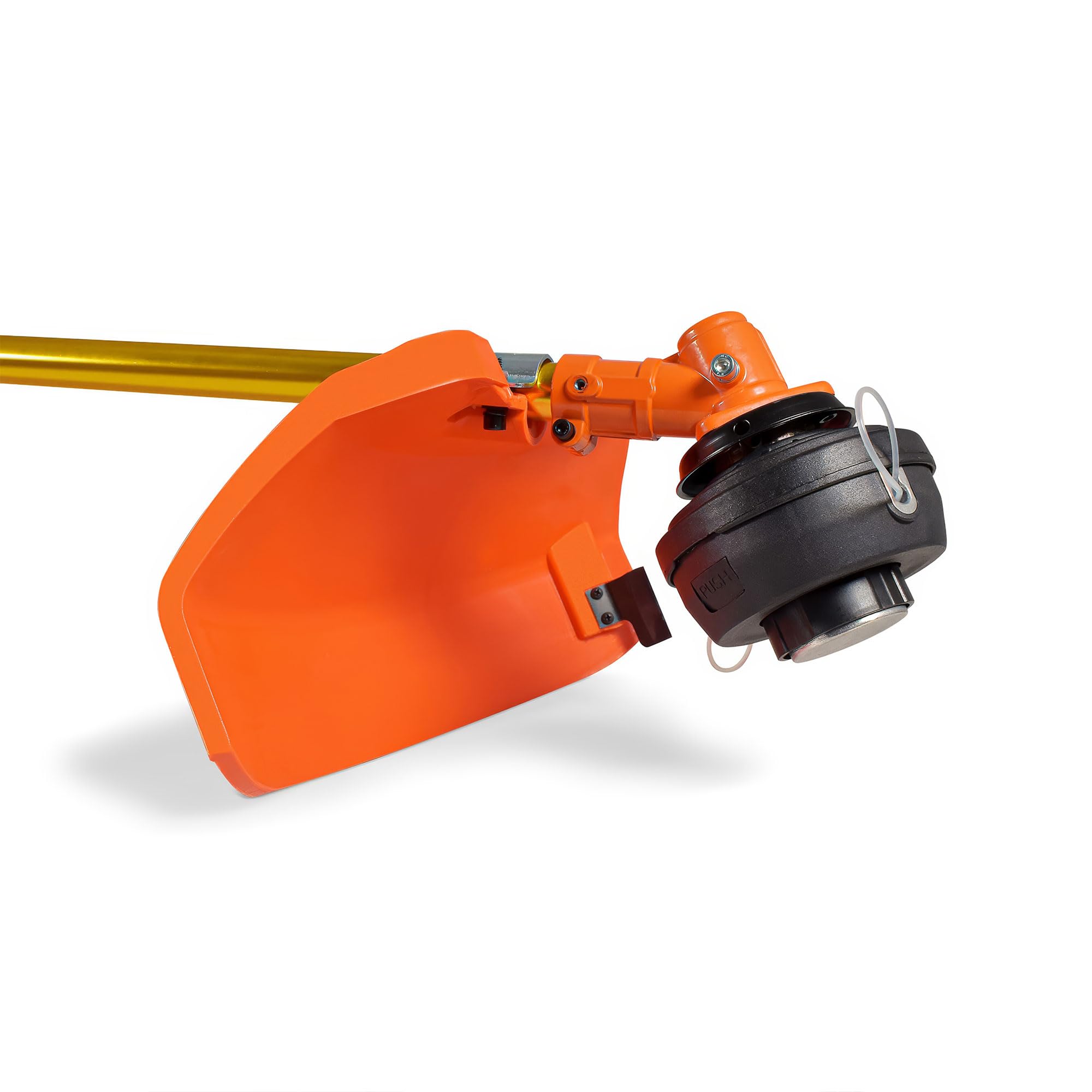 Desbrozadora 6-en-1 Motor 62cc con Cuchillas y Protector de césped Profesional