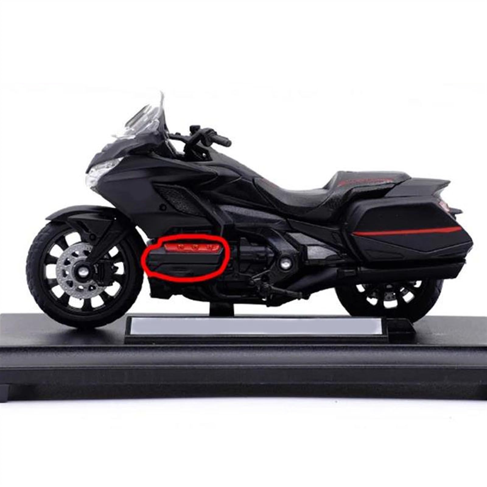 Motorradmodell 1/18 Für H-ONDA Gold Wing 2020 Motorrad Modell Diecast Metall Motorrad Sammlerstücke