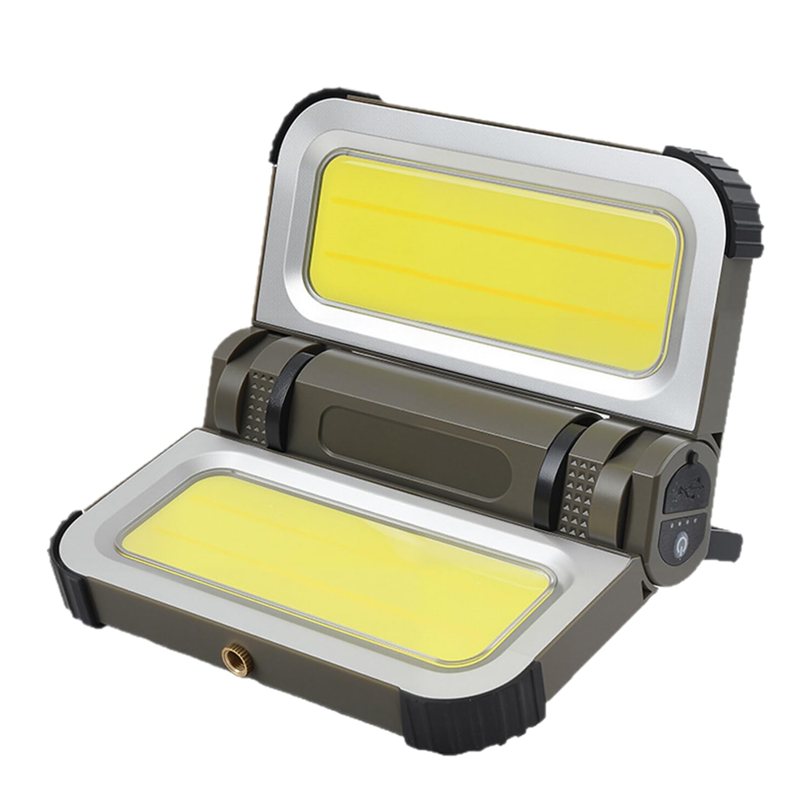Lanterna Solare Per Campeggio LED Luminosa Magnetica Pieghevole | Da Campeggio Esterno Ad Energia Solare Per Escursionismo Trekking Tenda Emergenza Sopravvivenza Pesca Notturna Camminata