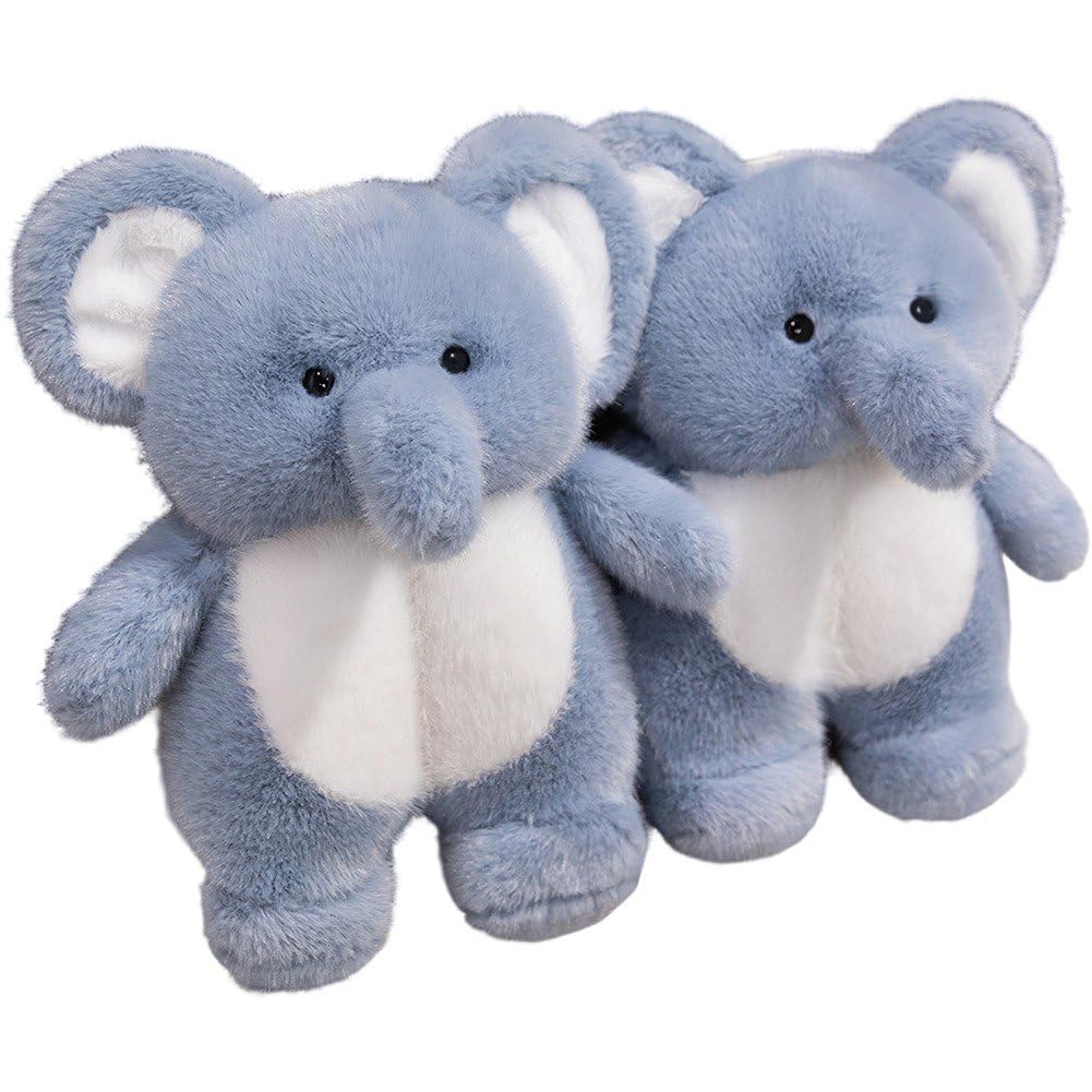 Pantoufles éléphant antidérapantes souples à talon fermé pour femme