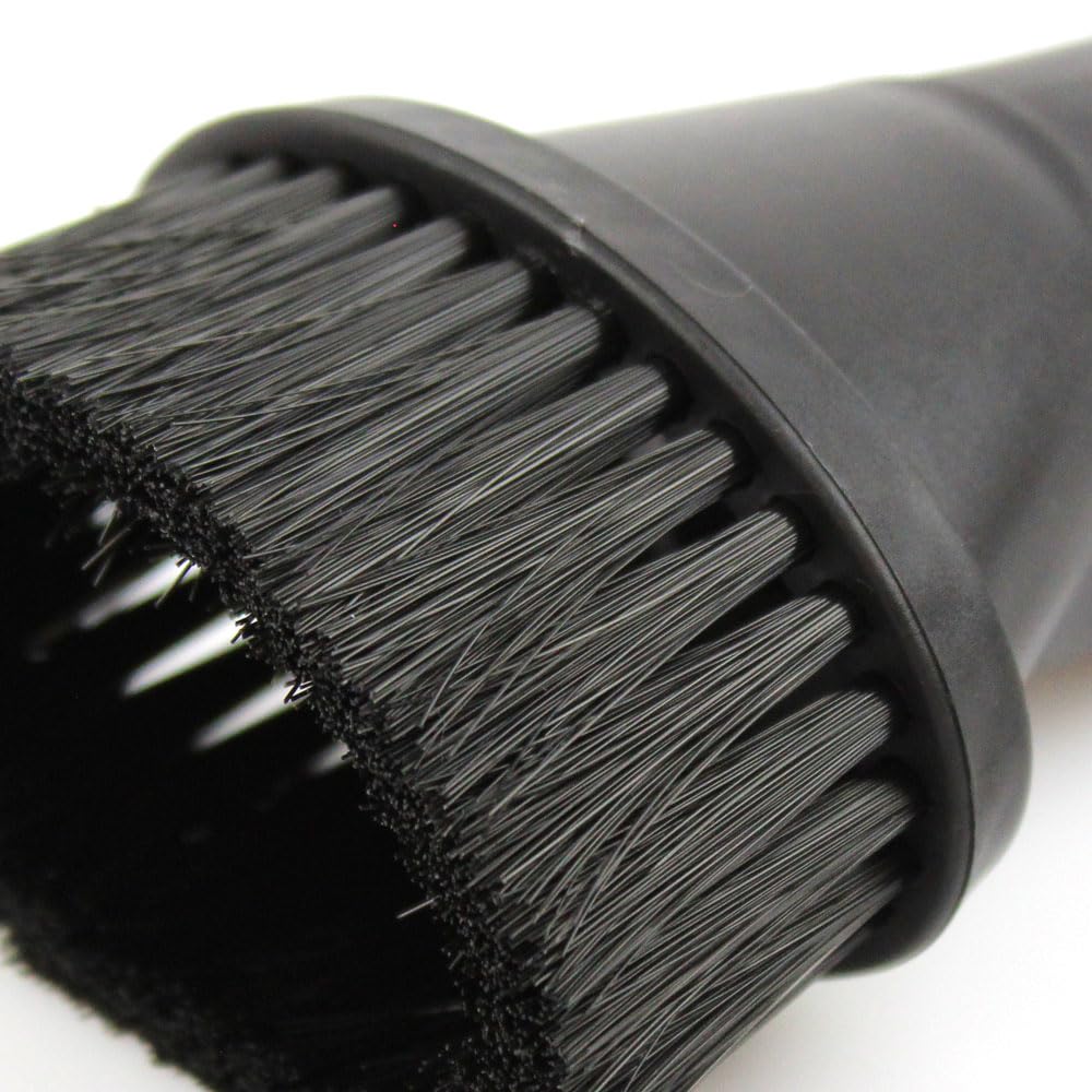 Bocchetta Aspirapolvere Per Pavimenti Duri - Con Spazzole In Crine E Giunto Girevole, Diametro 30-38mm