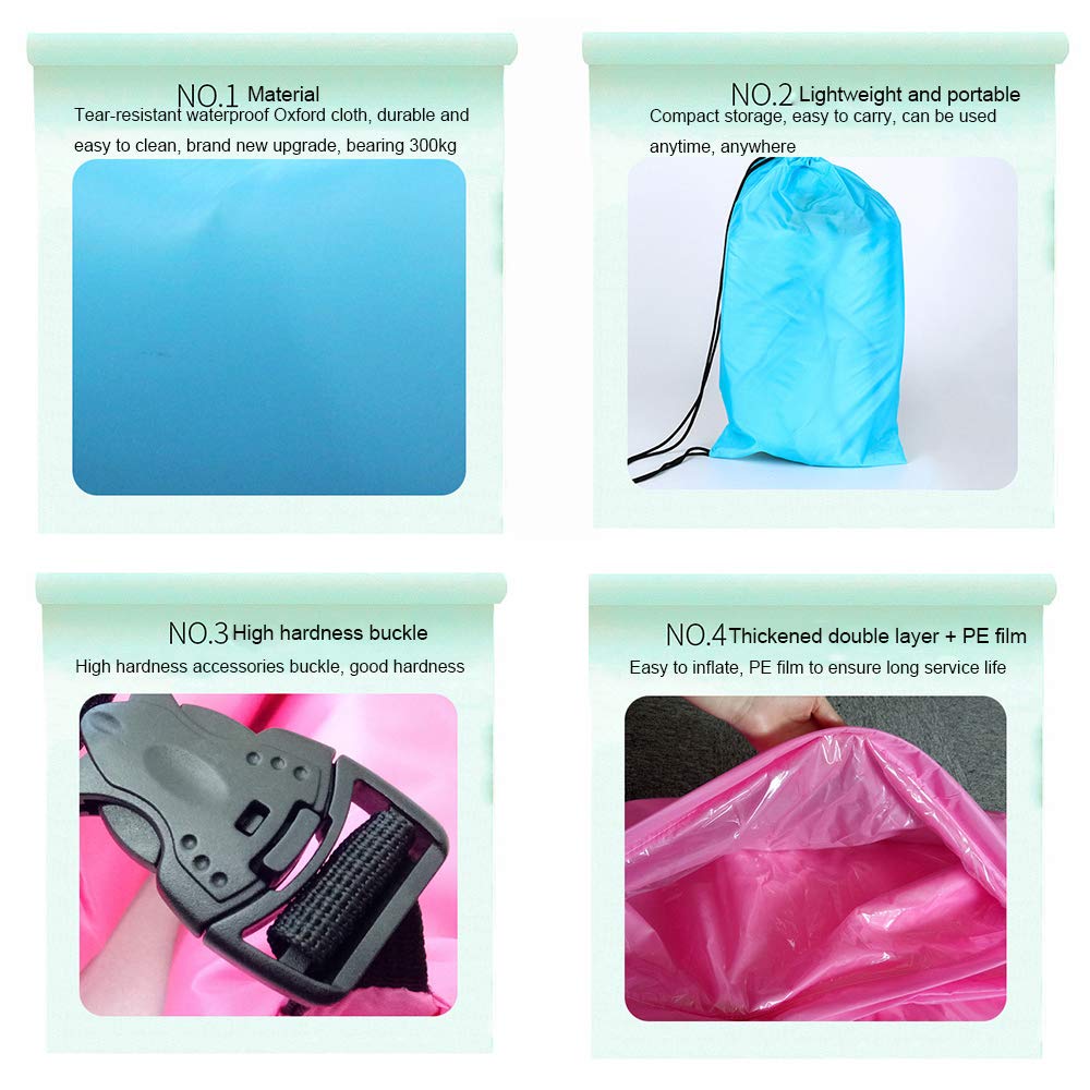 INSTRUCTIONAL VIDEO How To Inflate The Inflatable Lounger, 57 OFF