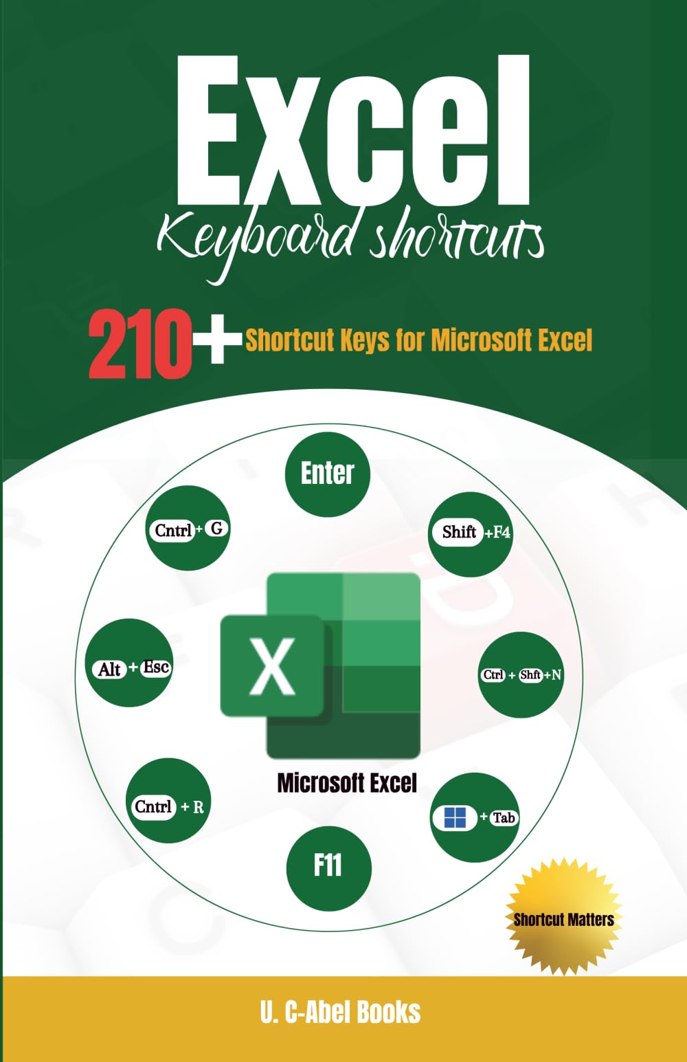 Excel Keyboard Shortcuts (Singles in Shortcut Matters)