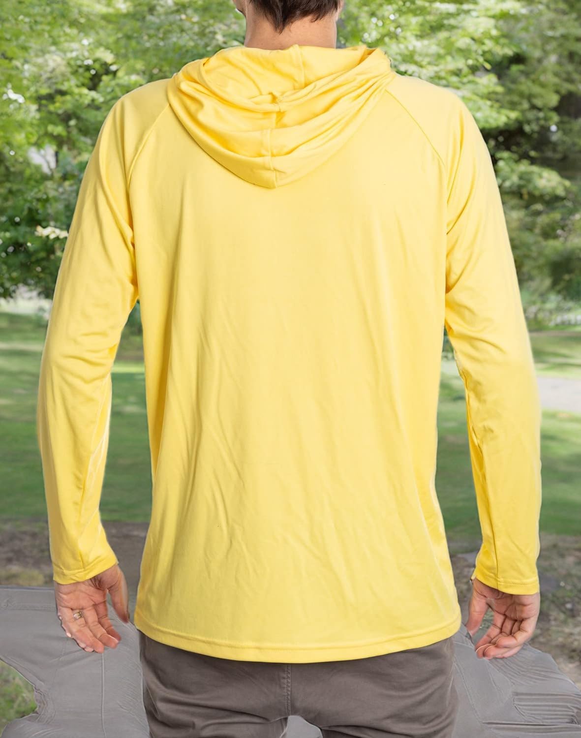 Calhoun NHL Mens UPF 50+ Sun Protection Hooded Long Sleeve Shirt
