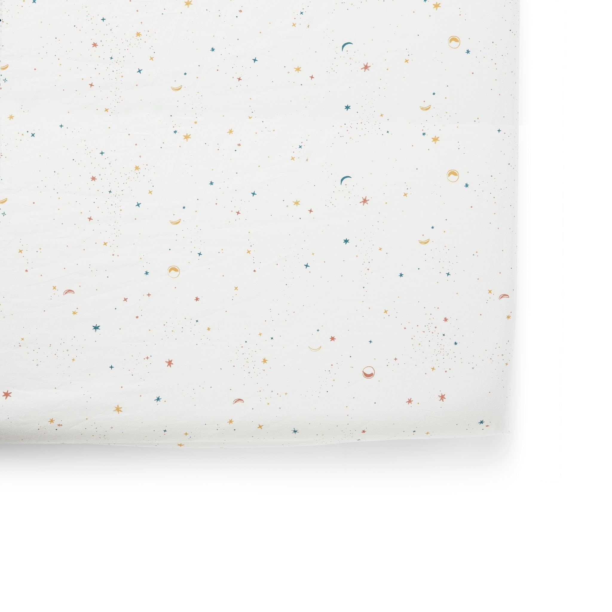 Pehr Crib Sheet, Celestial, Organic Cotton, 52" x 28" x 8"
