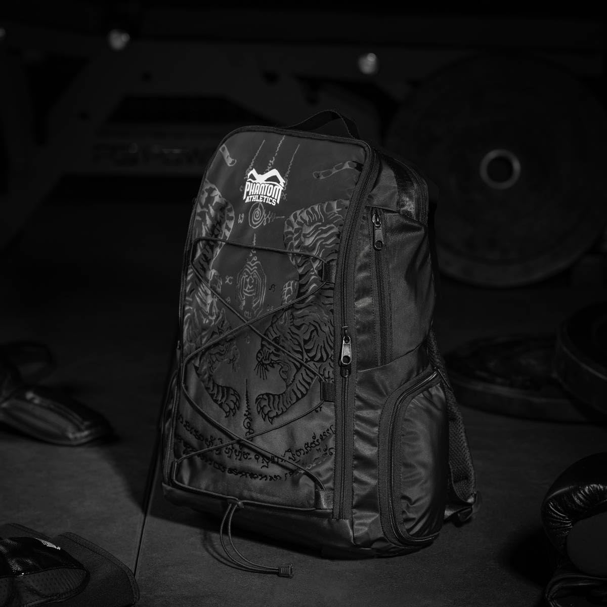 Phantom Athletics Sac à dos pour sports de combat - Entraînement MMA - Pour homme - Noir