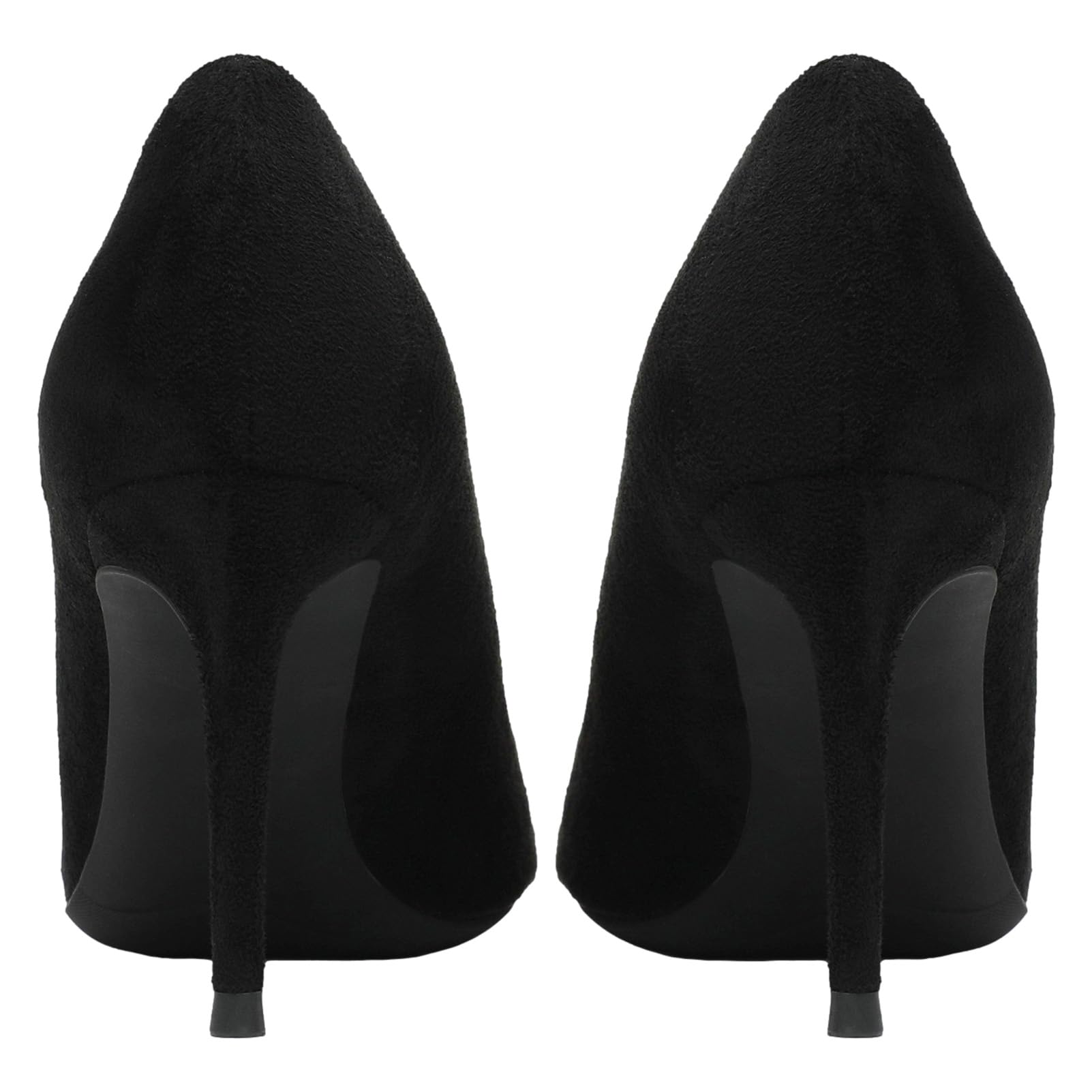 Mujer Terciopelo 5CM/8CM Tacones Altos Elegante Puntiagudo Pumps Zapatos de Oficina