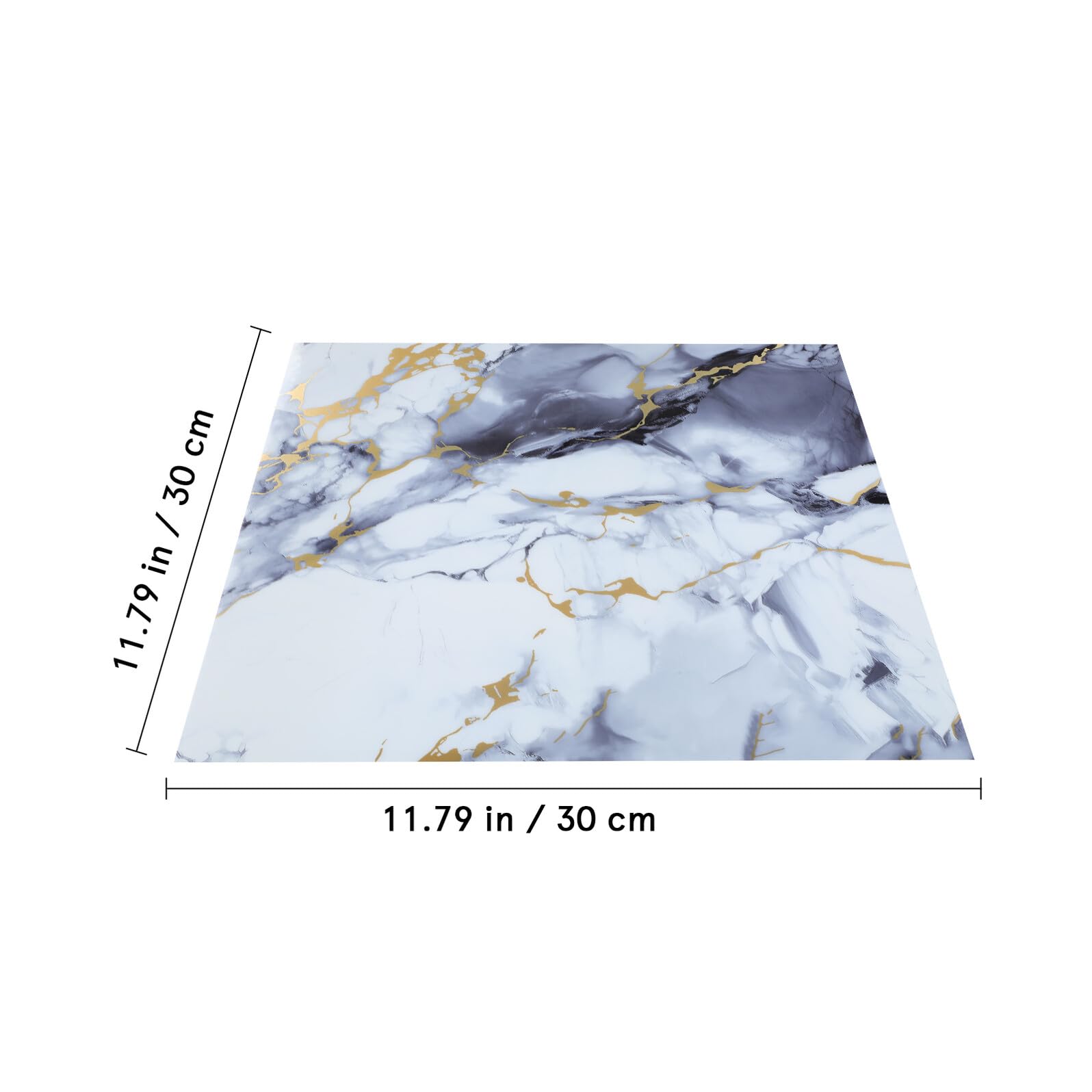 40 Pièces Peel And Stick Marble Wall Tiles Self-adhesive Panels For Kitchen Bathroom Ceiling Renovation And Easy DIY Home Decor