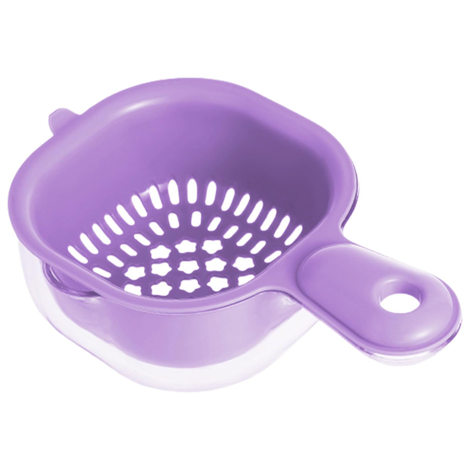 Tsophreniq Kitchen Strainer Fruit Washing Bowl Food Colander with Handle Vegetable Basket for Vegetables and Fruits Kitchen Draining Basket