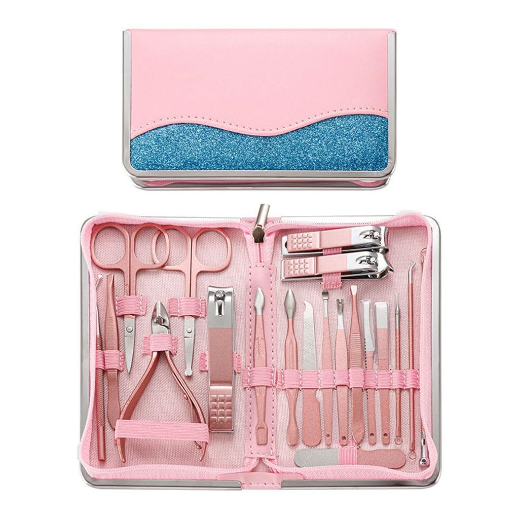 YJYJY Home Portable Nail Clipper Set 20 Pieces Art Manicure Tool
