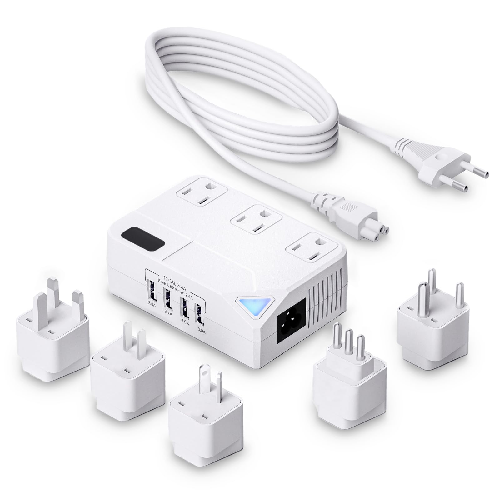 Amazon.co.jp: ユニバーサル 100V-220V トラベルコンバーター 250W 