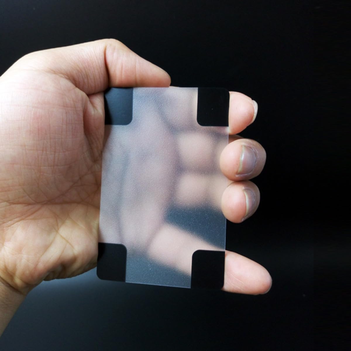 INOOMP 3 Pz Poker Chiaro Chiara Carta Da Poker Carte Trasparenti Carte Da in Pvc Trasparente Attizzatori Impermeabili Impermeabili e Carta Da Gioco
