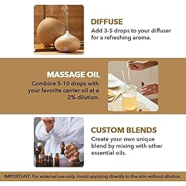 Majestic Pure Essential Oil with Glass Dropper - 100% Pure and Natural - Essential Oils for Diffuser, Aromatherapy, Soap and Candle Making, Frankincense Essential Oil, Frankincense Oil, 4FlOz Pack of2