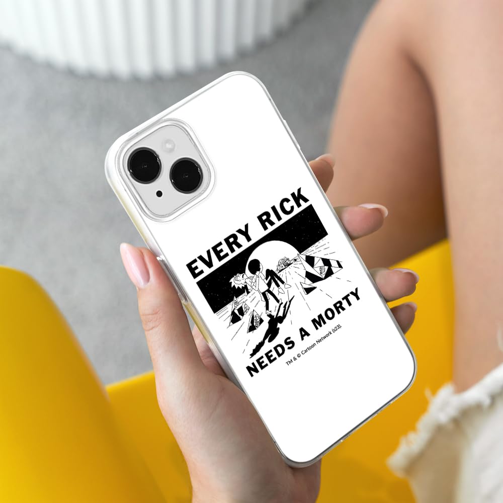 ERT GROUP IPhone 14 Hülle – Offiziell Lizenziert Rick & Morty Design, TPU, Stoßfest, Perfekte Passform