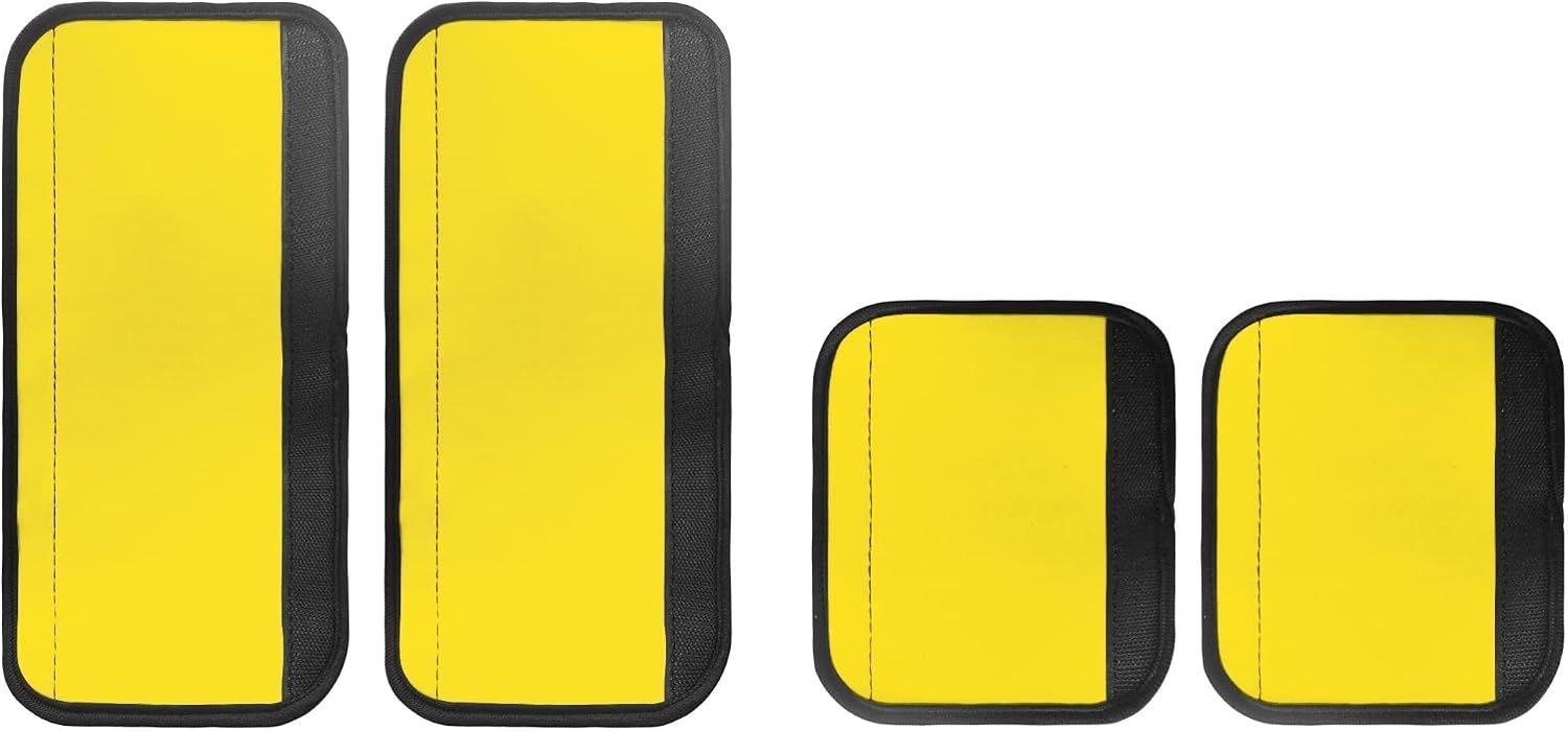 Yellow Washbale Door Handle Covers for Refrigerator and Microwave 4PCS Protector for Your Kitchen Appliances Door Handles Anti-Skid Kitchen Decoration