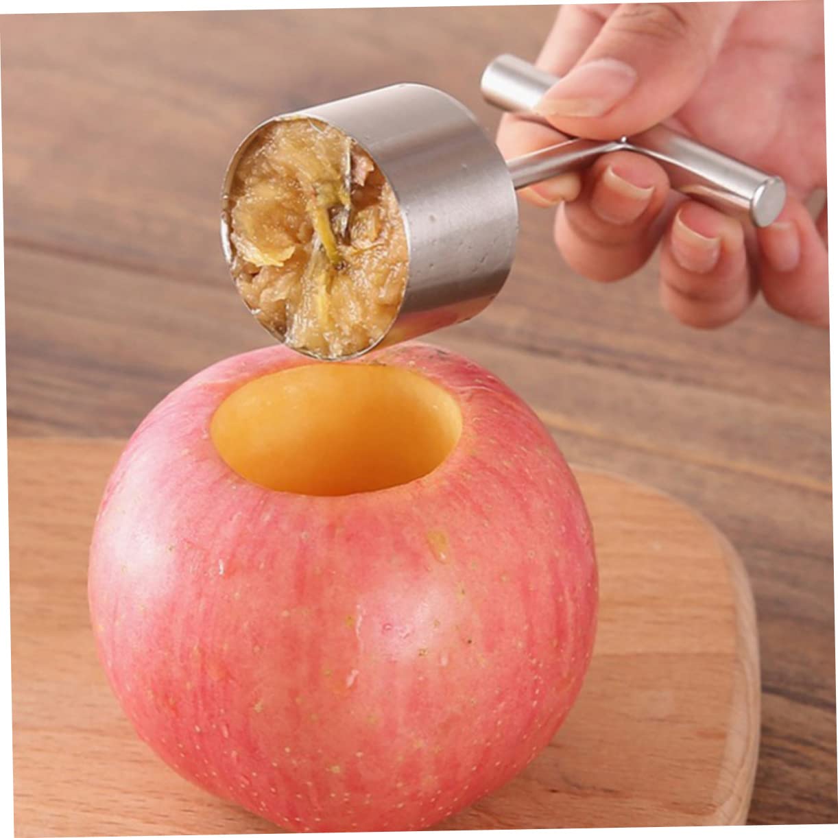 3stücke Apfelkernausstecher Robuster Fruchtentkerner Für Äpfel Und Andere Früchte Einfach Zu Handhaben Scharf Und Effizient Für Küche Und Backen