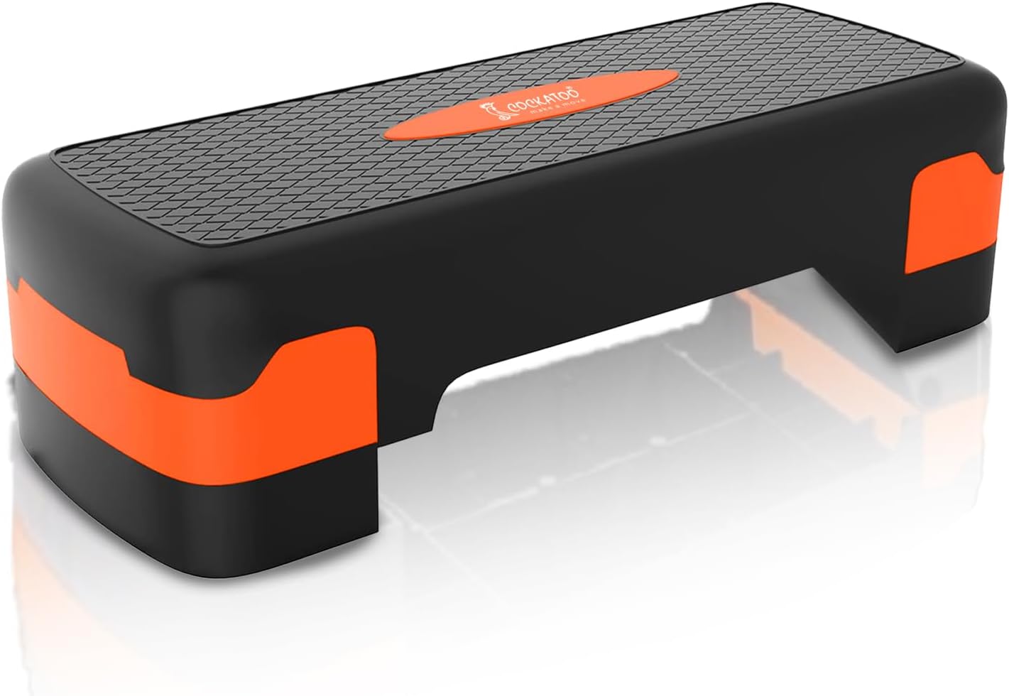 Premium Professional Training Aerobic Stepper & Step Platform, Stepper For Exercise At Home With 3 Height Adjustments| Max Weight 250 Kg