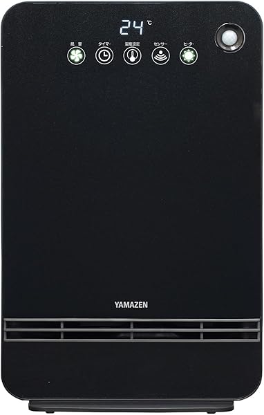 山善 大風量セラミックファンヒーター DSF-VN124(B)