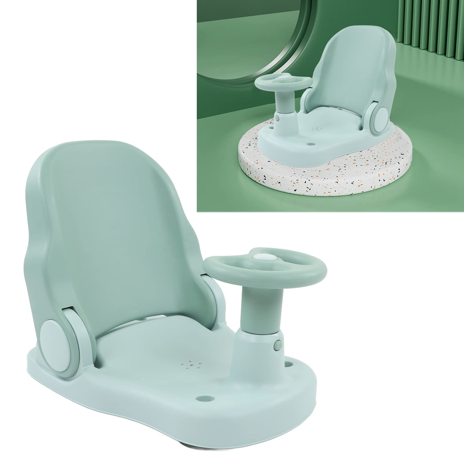 Asiento de Baño para bebé, Asientos de Baño para Bebés Sentados Silla de Ducha para Niños Pequeños para Bañera Infantil Silla de Baño para Sentarse Bebé Asiento de Bañera para