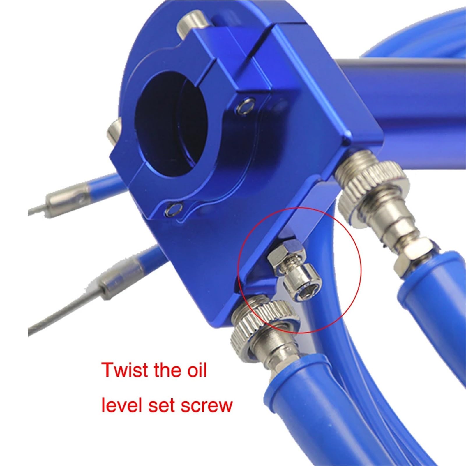 Uchwyty motocyklowe Uchwyty rowerowe 22 mm CNC aluminiowe manetki gazu do motocykla Quick Twister + 2 szt. linki gazu do skutera wyścigowego