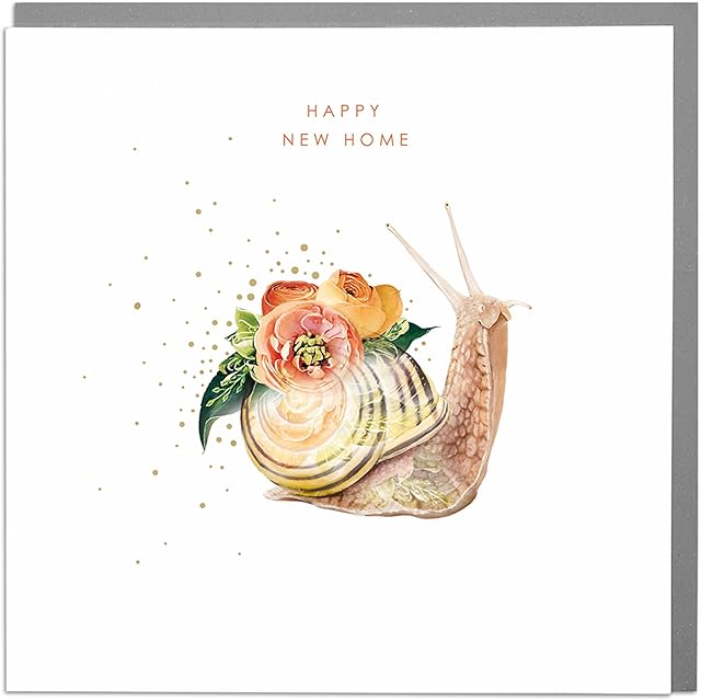Lola Design - New Home Card - Blank Cards and Envelopes - Congratulations Card