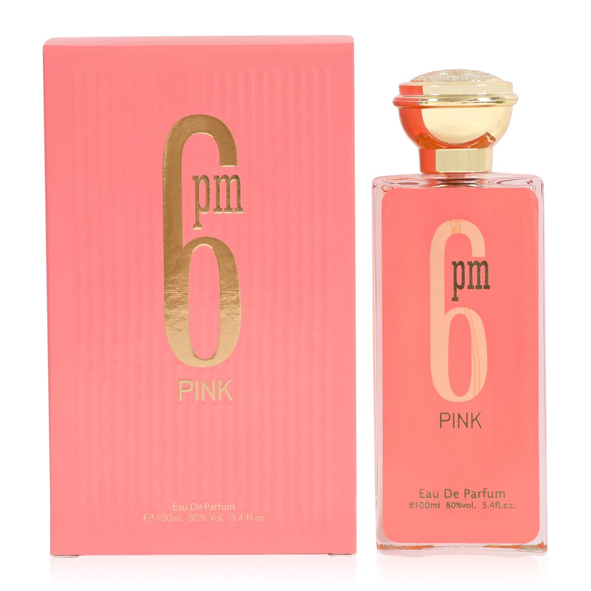 Amazon.com : 6 PM Pink Spray Perfume Eau de Parfum for Women