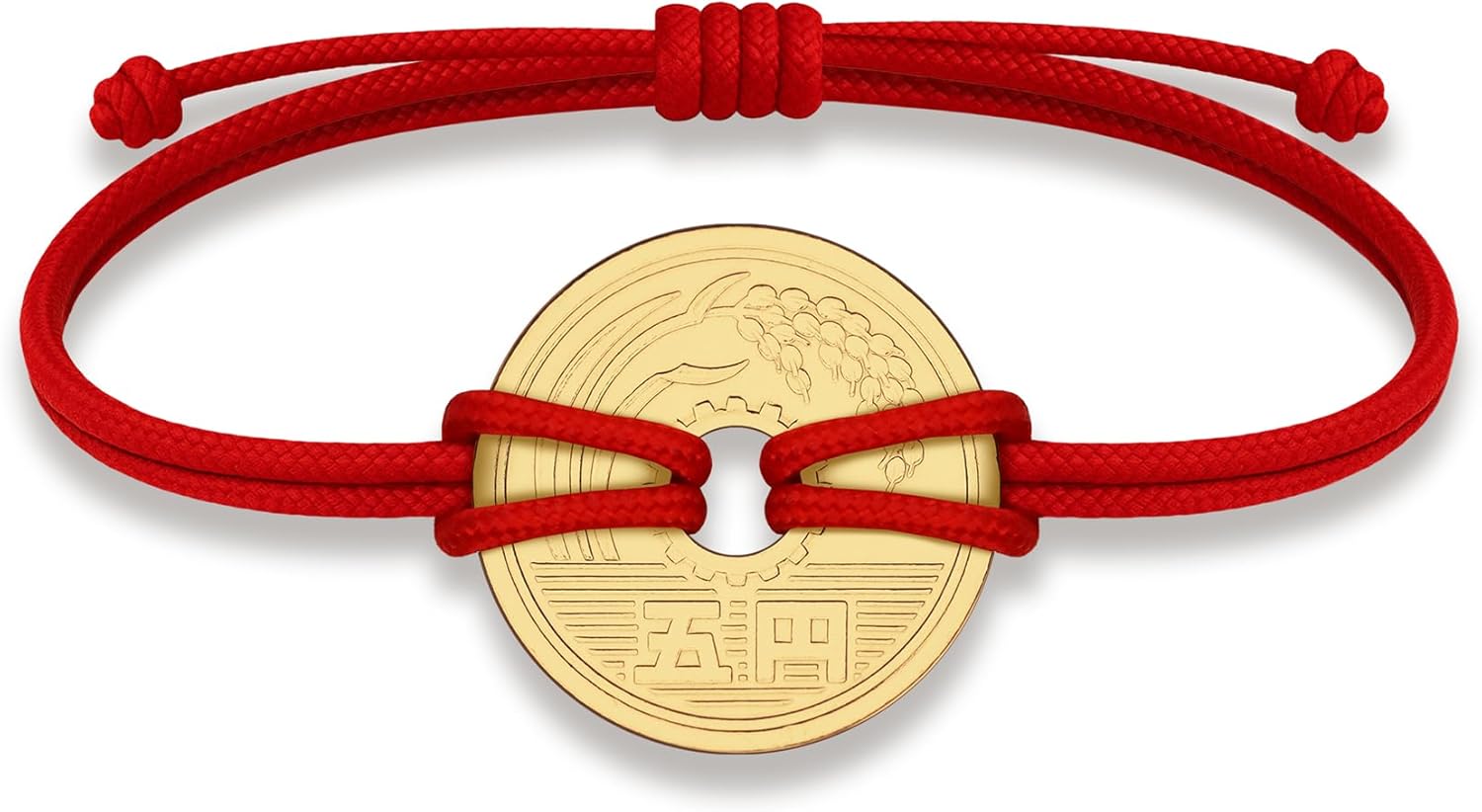 HOBBY OF KINGS Good Luck Coin Bracelet | 18k Gold Plated Wristband | Handmade Jewelry for Collectors and History Lovers