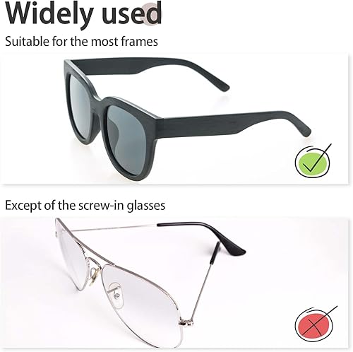 Miniatura 3 de 5 pares de almohadillas de nariz para lentes, 0.138 pulgadas de grosor, adhesivas, antideslizantes, con bolsa de aire, almohadillas de silicona para