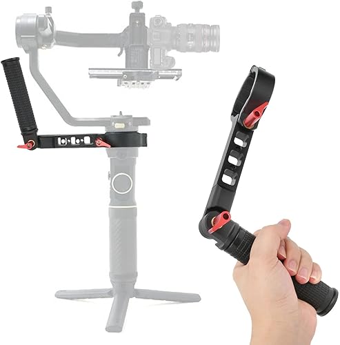 Miniatura 4 de Mango de metal - Montaje en el cuello - Soporte de brazo de extensión - Estabilizador de ángulo ajustable - Agarre de mango de cámara - para ZHIYUN