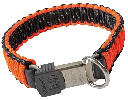HS Sprenger - Collar paracaidista naranja cierre Lock