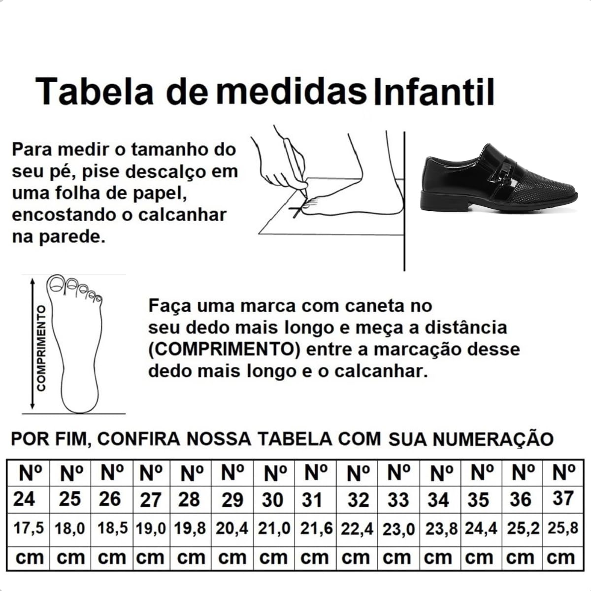 Sapato Infantil Social Menino Casamento Igreja Formatura Pajem Daminho (Preto-sch444, BR, Criança de 4 a 8 anos, Numérico, 31) em promoção! Veja a oferta e mais achadinhos de Sapatos Infantis 3 Hoje é o melhor dia para comprar Sapato Infantil Social Menino Casamento Igreja Formatura Pajem Daminho (Preto-sch444, BR, Criança de 4 a 8 anos, Numérico, 31) com aquele preço maroto! Promoção! Aproveite a oferta! 3